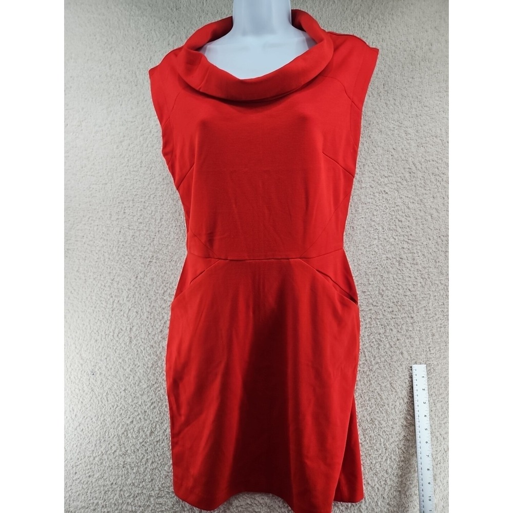 Women's Banana Republic Size 4  Sleeveless Red Dress New With Tags